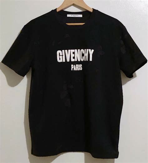 givenchy t-shirt tank top|Givenchy distressed t shirt.